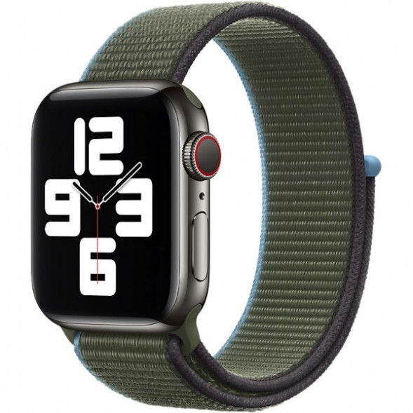 Ремешок для Apple Watch 40mm Inverness Green Sport Loop (MYA12ZM/A), зелёные холмы в Челябинске