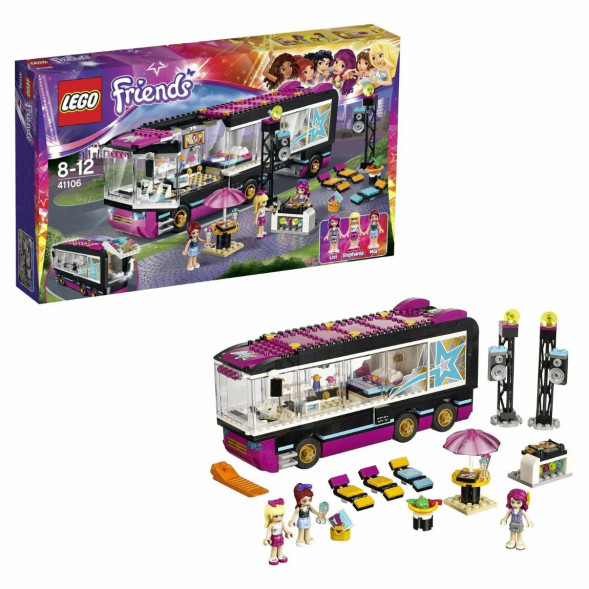 Конструктор LEGO Friends 41106 Поп звезда: гастроли в Челябинске