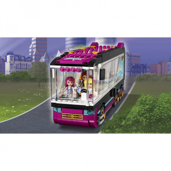 Конструктор LEGO Friends 41106 Поп звезда: гастроли в Челябинске