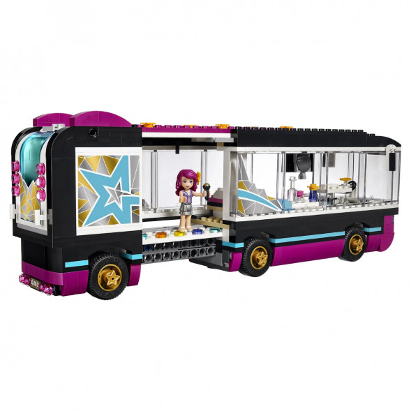 Конструктор LEGO Friends 41106 Поп звезда: гастроли в Челябинске