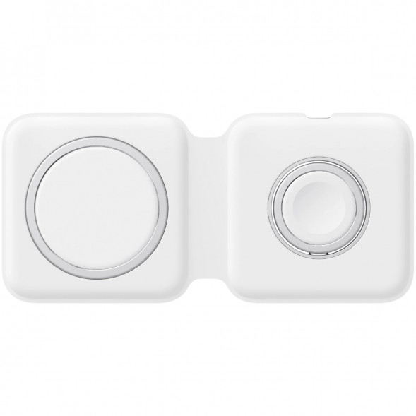 Двойное зарядное устройство Apple MagSafe Duo Charger MHXF3AM/A, белый в Челябинске
