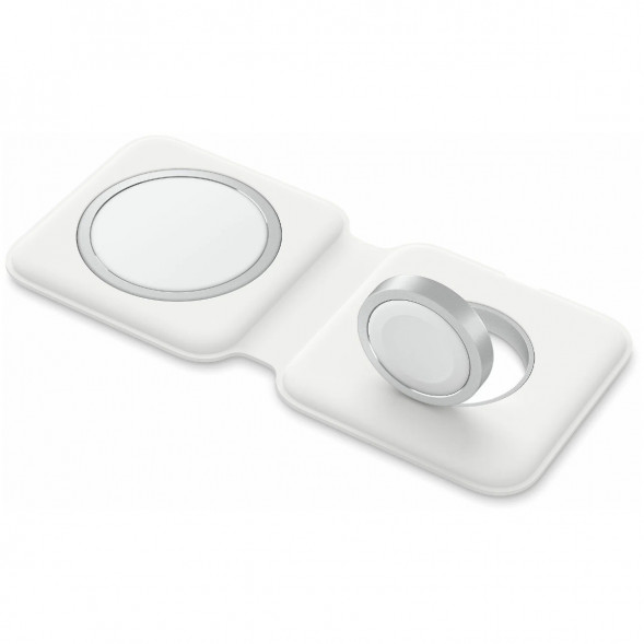 Двойное зарядное устройство Apple MagSafe Duo Charger MHXF3AM/A, белый в Челябинске