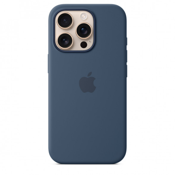 Чехол Apple iPhone 16 Pro Silicone Case with MagSafe, Denim (MYYK3ZM/A) в Челябинске