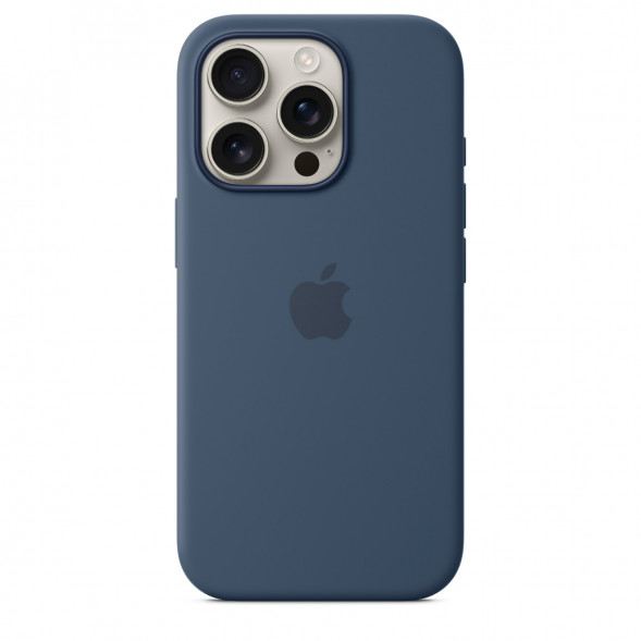 Чехол Apple iPhone 16 Pro Silicone Case with MagSafe, Denim (MYYK3ZM/A) в Челябинске