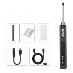Портативный электрический USB паяльник GVDA GD300 (набор 7 предметов)