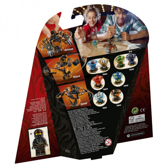 Конструктор LEGO Ninjago 70662 Коул мастер Кружитцу в Челябинске