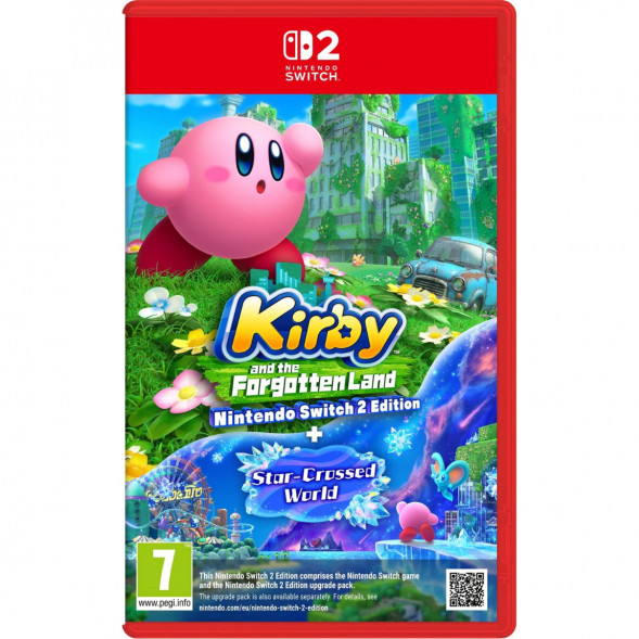 Игра Kirby and the Forgotten Land + Star-Crossed World [Nintendo Switch 2, английская версия] в Челябинске
