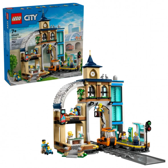 Конструктор LEGO City 60469 Центральный железнодорожный вокзал в Челябинске