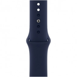 Ремешок для Apple Watch 44mm Deep Navy Sport Band (MYAX2ZM/A), тёмный ультрамарин