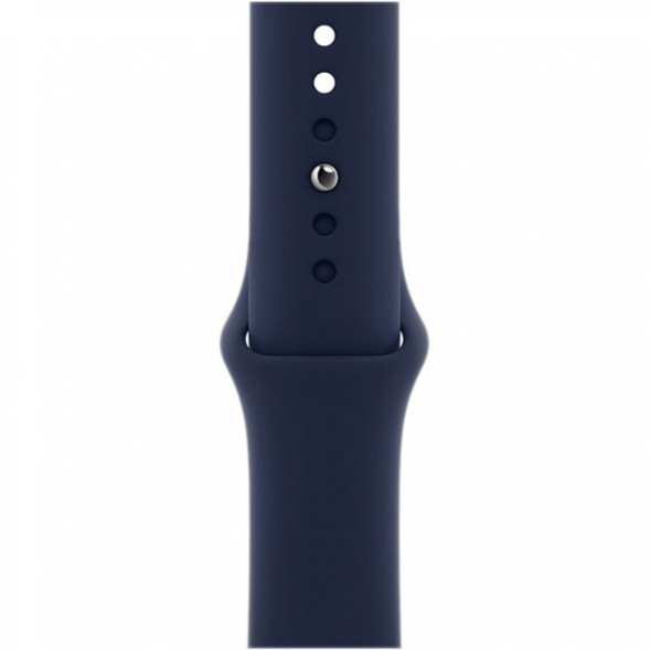 Ремешок для Apple Watch 44mm Deep Navy Sport Band (MYAX2ZM/A), тёмный ультрамарин в Челябинске