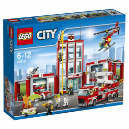 Конструктор LEGO City 60110 Пожарная часть
