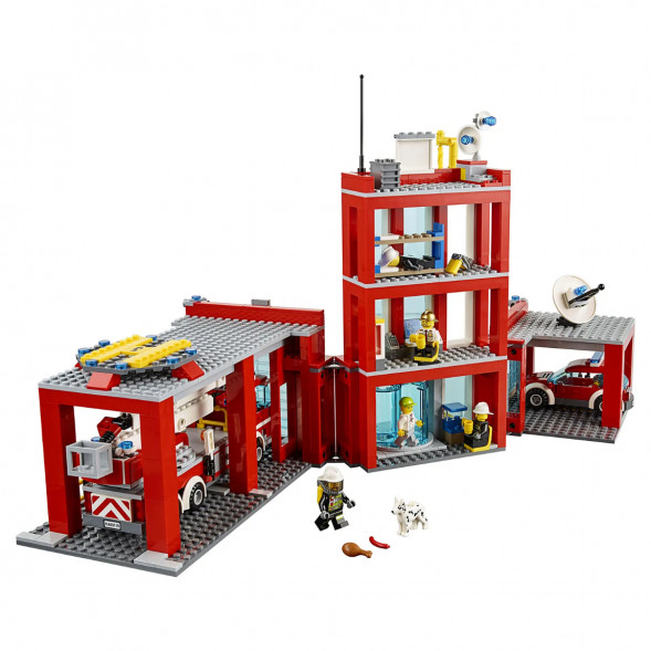 Конструктор LEGO City 60110 Пожарная часть в Челябинске