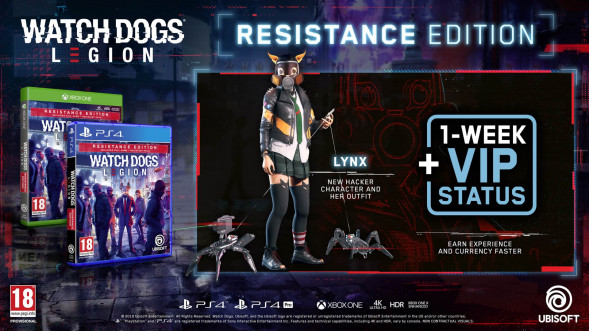 Игра Watch Dogs: Legion. Resistance Edition [PS4, русская версия] в Челябинске