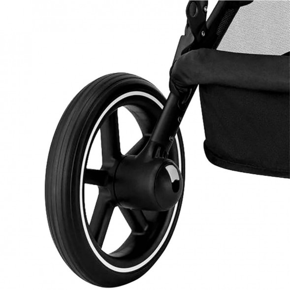 Детская коляска Cybex Gazelle S BLK Moon Black с корзиной и дождевиком в Челябинске