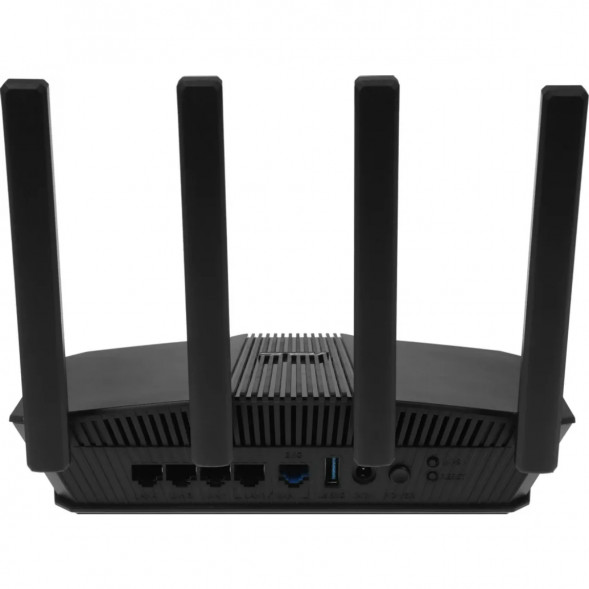 Wi-Fi роутер ASUS RT-BE58U, Wi-Fi 7, BE3600, 2.4/5ГГц, 4 LAN, черный в Челябинске