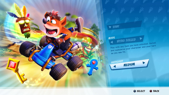 Crash Team Racing Nitro-Fueled [PS4, английская версия] в Челябинске