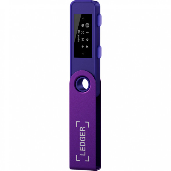 Криптокошелек Ledger Nano S Plus 1 шт., Purple Amethyst в Челябинске