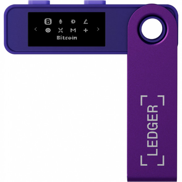 Криптокошелек Ledger Nano S Plus 1 шт., Purple Amethyst в Челябинске