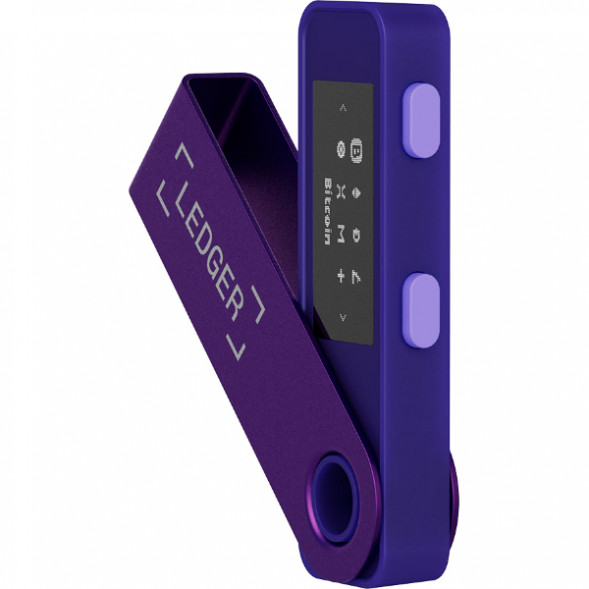 Криптокошелек Ledger Nano S Plus 1 шт., Purple Amethyst в Челябинске