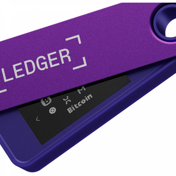 Криптокошелек Ledger Nano S Plus 1 шт., Purple Amethyst в Челябинске