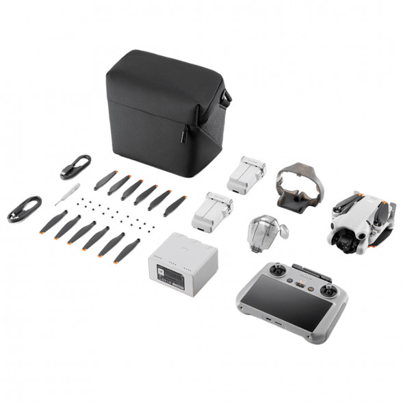 Квадрокоптер DJI Mini 4 Pro Fly More Combo (DJI RC 2) в Челябинске