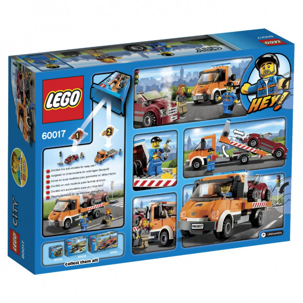 Конструктор LEGO City 60017 Эвакуатор в Челябинске