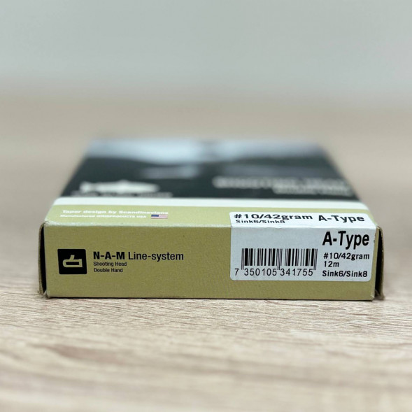 Рыболовная леска N-A-M Line System Shooting Head #10/42gram Sink6-Sink8 A-Type в Челябинске