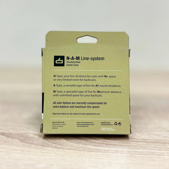 Рыболовная леска N-A-M Line System Shooting Head #10/42gram Sink6-Sink8 A-Type в Челябинске