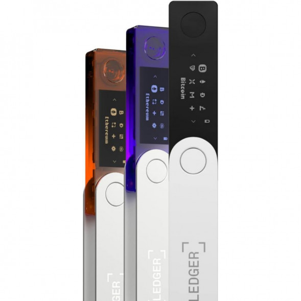 Аппаратный криптокошелек Ledger Nano X, BTC Orange  в Челябинске