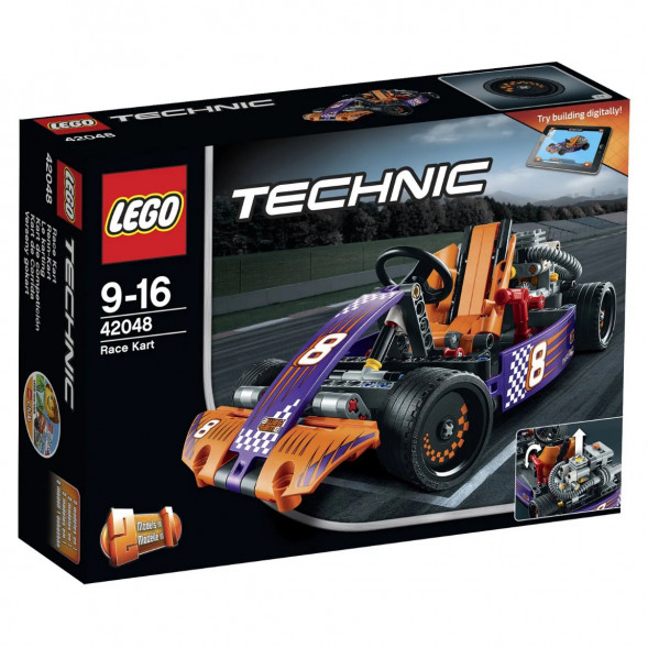 Конструктор LEGO Technic 42048 Гоночный карт в Челябинске