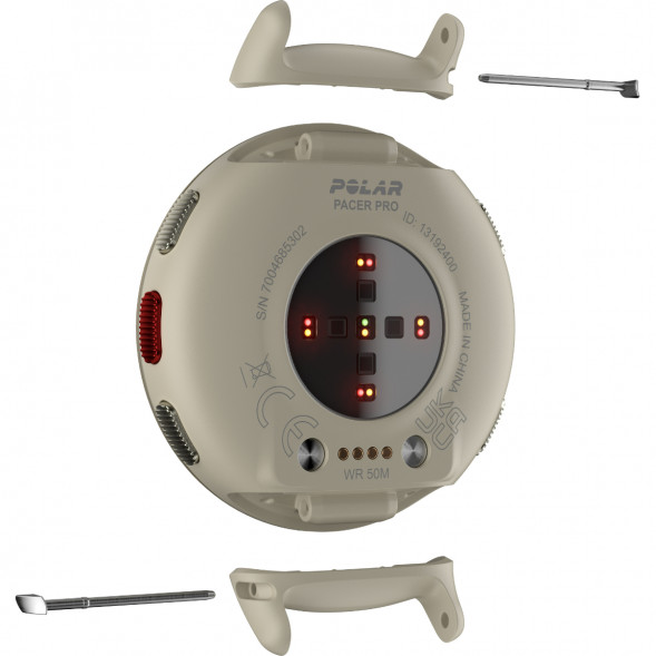 Умные часы Polar Pacer Pro, White Cloud (S-L) в Челябинске