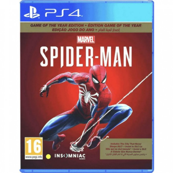 Игра MARVEL Человек-Паук. Game of the Year Edition [PS4, русская версия] в Челябинске