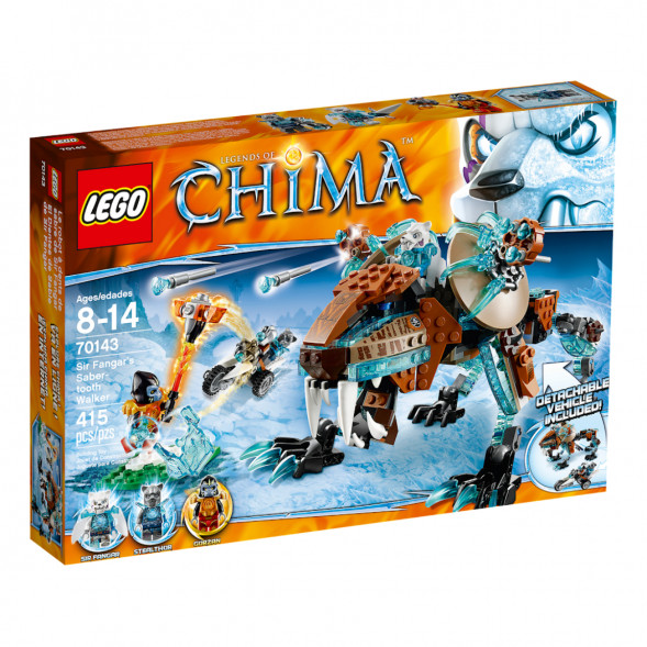 Конструктор LEGO Legends of Chima 70143 Саблезубый шагающий робот Сэра Фангара в Челябинске