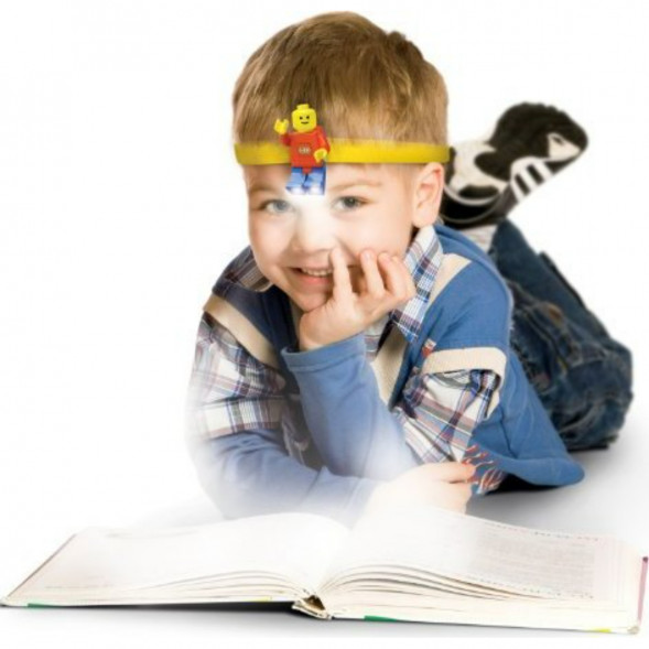 Налобный фонарь LEGO 12854 Man Red Blue Led Lite в Челябинске