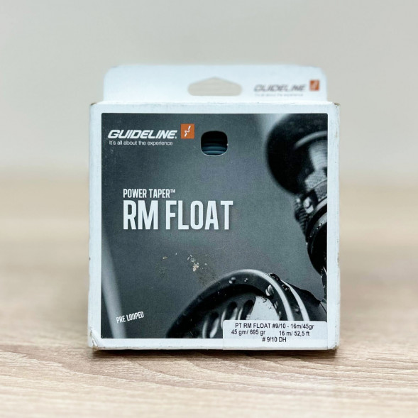 Рыболовная леска Guideline Power Taper RM Float #9/10, 16m, 45gm, Mist Blue в Челябинске