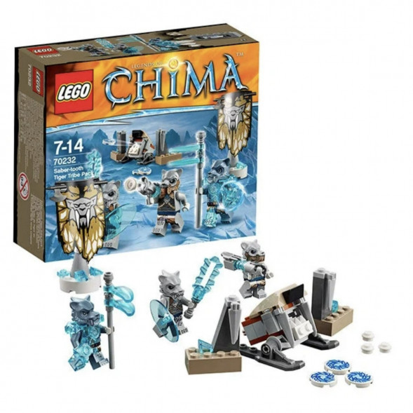 Конструктор LEGO Legends of Chima 70232 Лагерь клана Саблезубых Тигров в Челябинске