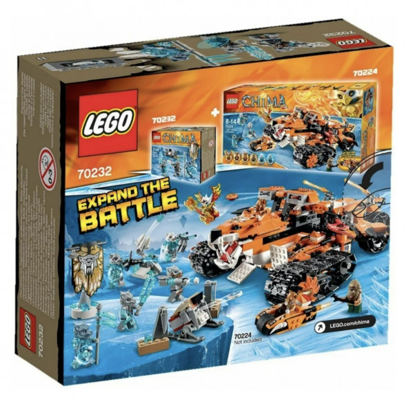 Конструктор LEGO Legends of Chima 70232 Лагерь клана Саблезубых Тигров в Челябинске