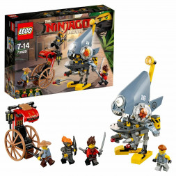 Конструктор LEGO Ninjago 70629 Нападение пираньи