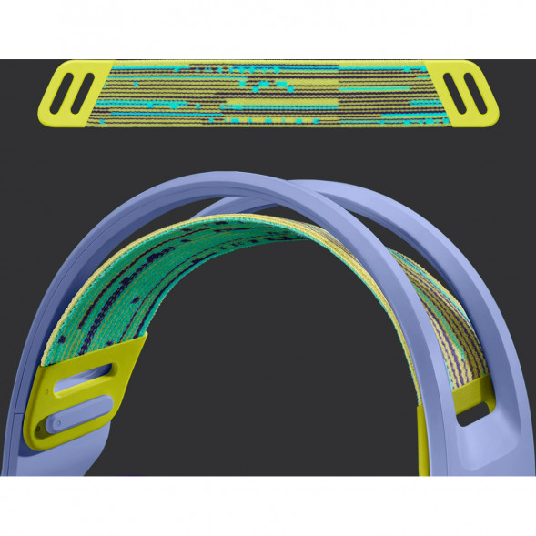 Игровая гарнитура Logitech G733 RGB Lightspeed Wireless, сиреневый в Челябинске