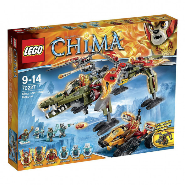 Конструктор LEGO Legends of Chima 70227 Спасение короля Кроми в Челябинске