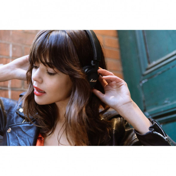 Беспроводные наушники Marshall Major IV, черный в Челябинске