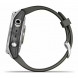 Умные часы Garmin Fenix 7s серебристый с графитовым силиконовым ремешком 010-02539-01 в Челябинске