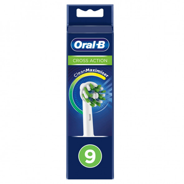 Насадки на зубные щетки Oral-B Cross Action, 9 шт. в Челябинске