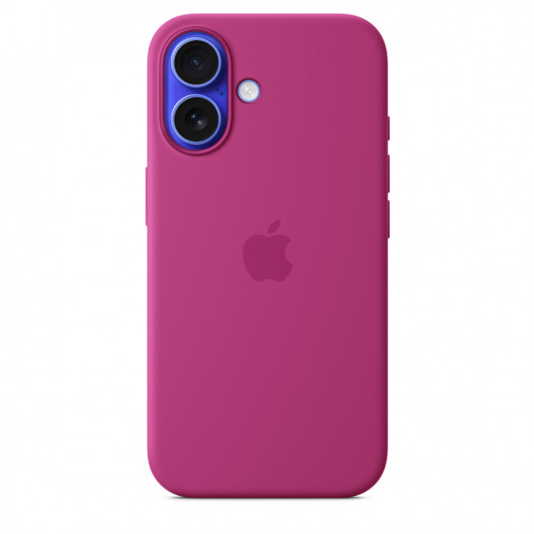 Чехол Apple для iPhone 16 Silicone MagSafe, Fuchsia (MYY53ZM/A) в Челябинске