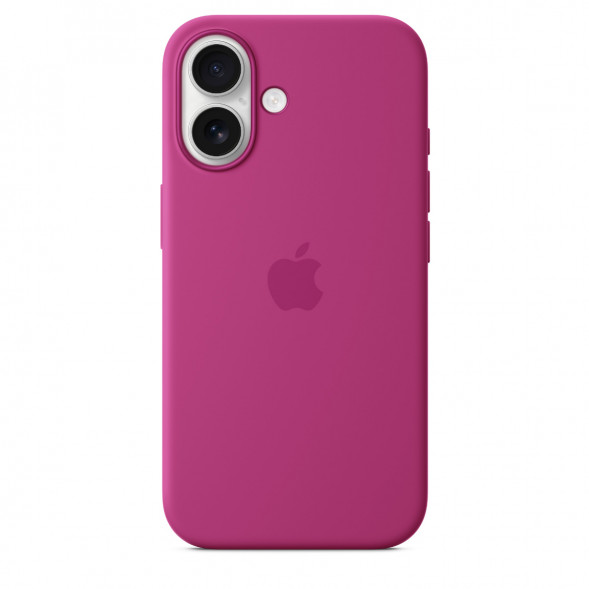 Чехол Apple для iPhone 16 Silicone MagSafe, Fuchsia (MYY53ZM/A) в Челябинске