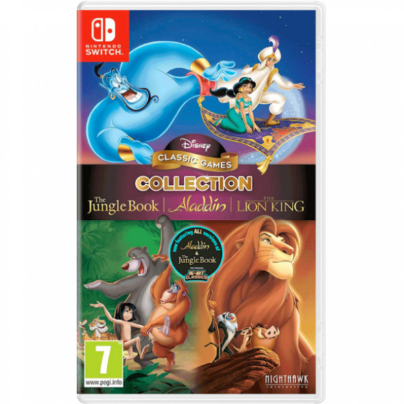 Игра Disney Classic Games: Jungle Book, Aladdin and The Lion King [Nintendo Switch, английская версия] в Челябинске
