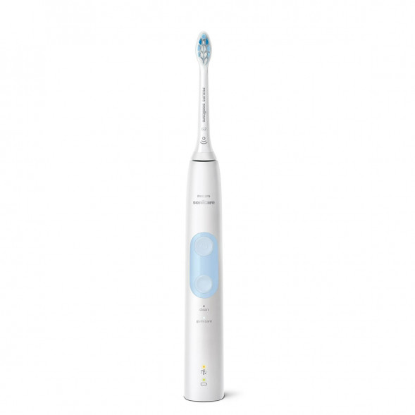 Электрическая звуковая зубная щетка Philips Sonicare ProtectiveClean 4500, White в Челябинске