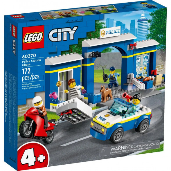 Конструктор LEGO City 60370 Побег из полицейского участка в Челябинске