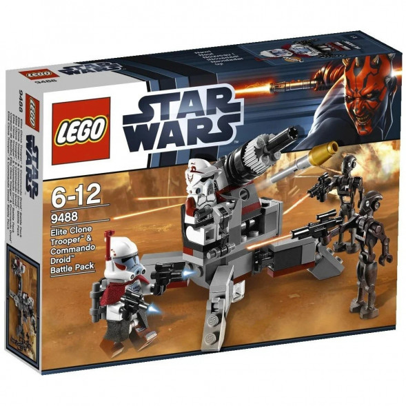 Конструктор LEGO Star Wars 9488 Боевой комплект: Клоны СРП и дроиды-диверсанты в Челябинске