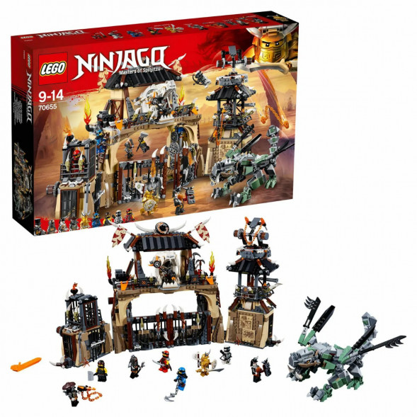 Конструктор LEGO Ninjago 70655 Пещера драконов в Челябинске